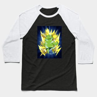 Super Saiyan Android Bot (Background) Baseball T-Shirt